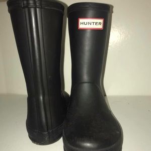 Kids classic hunter boot (Black)